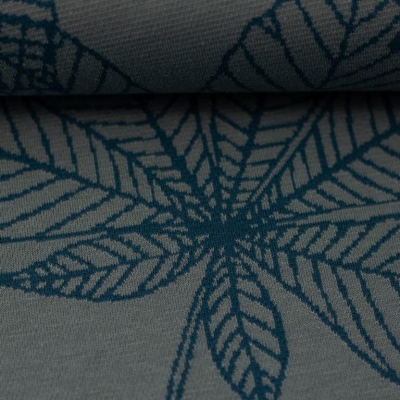 Jaquardjersey | CHESTNUT Käselotti | petrol